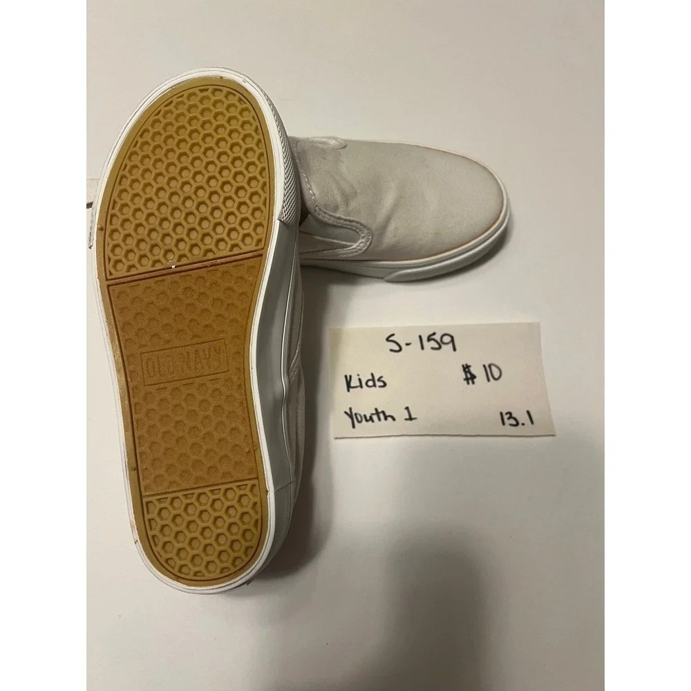 Kids old navy canvas slip on shoes (s-159)
